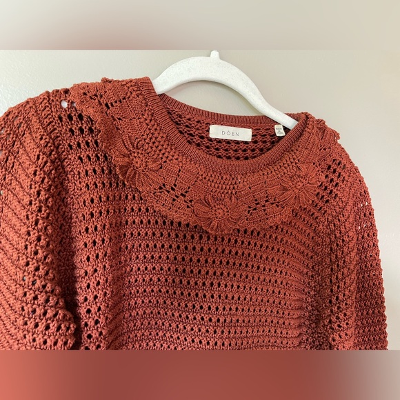 DÔEN Talia Sweater in Chile - Picture 5 of 9